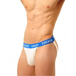 Fukker Jockstrap Fukker Blanc et bleu